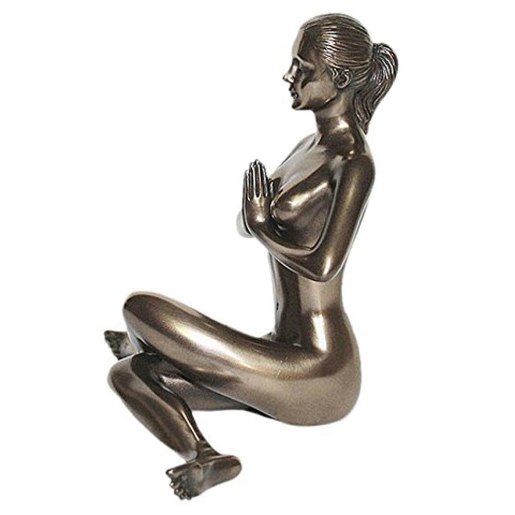 - Statuette yoga anjali mudra