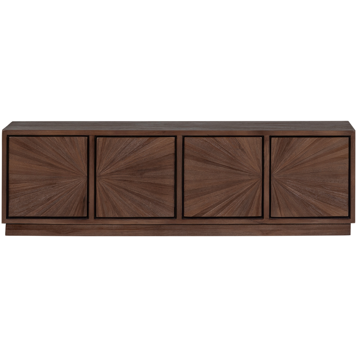 WOOOD tv-meubel Sun - Recycled Teak - Bruin - 45x150x44