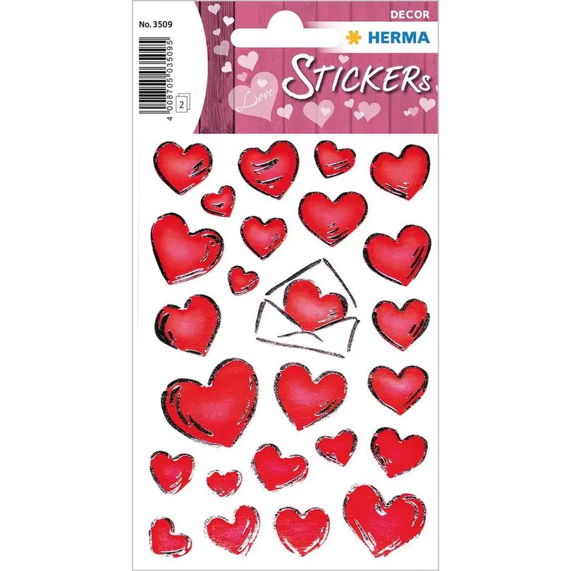 Sticker 50er-Set Stickers