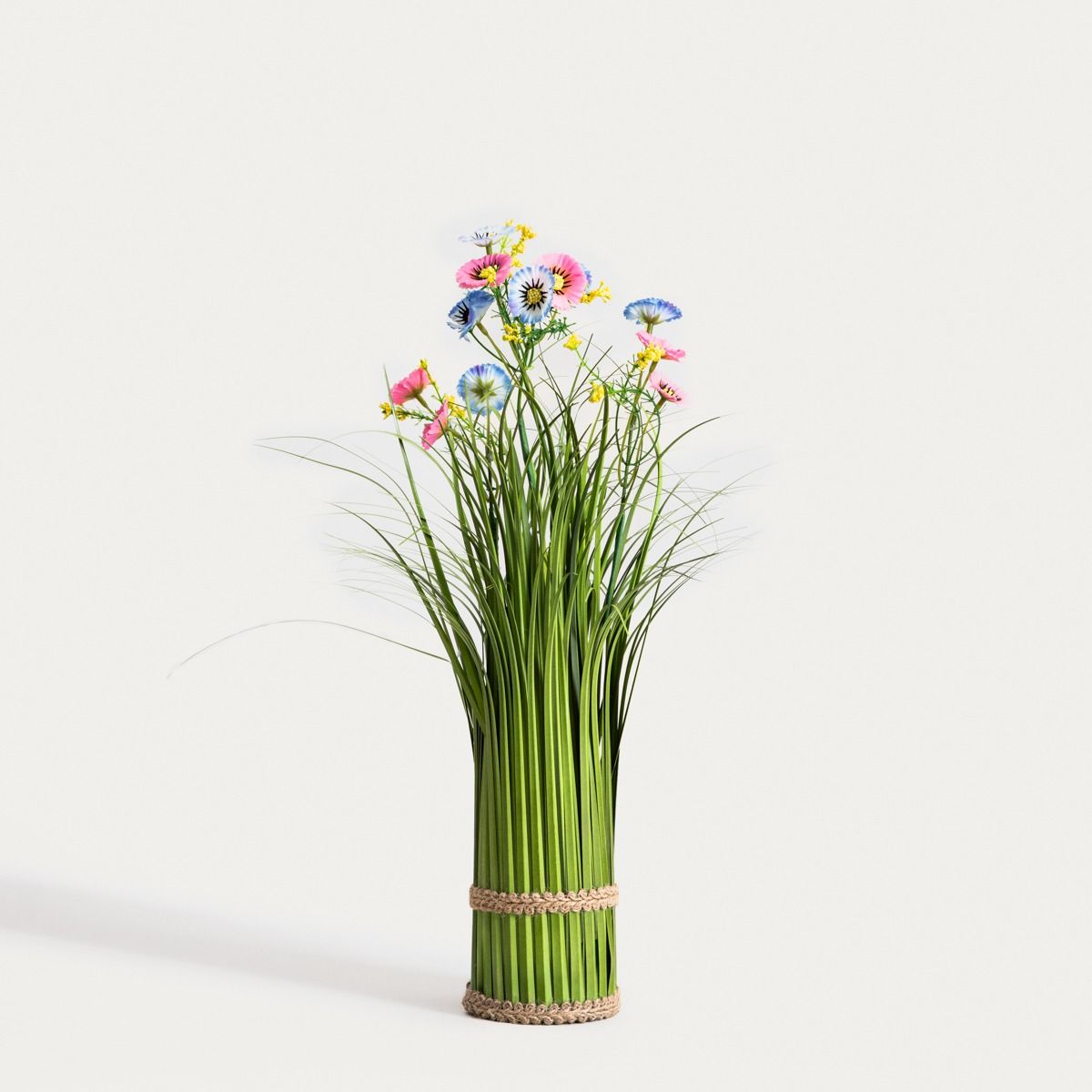 Roślina sztuczna VENNY fiołki pastelowe 35 cm