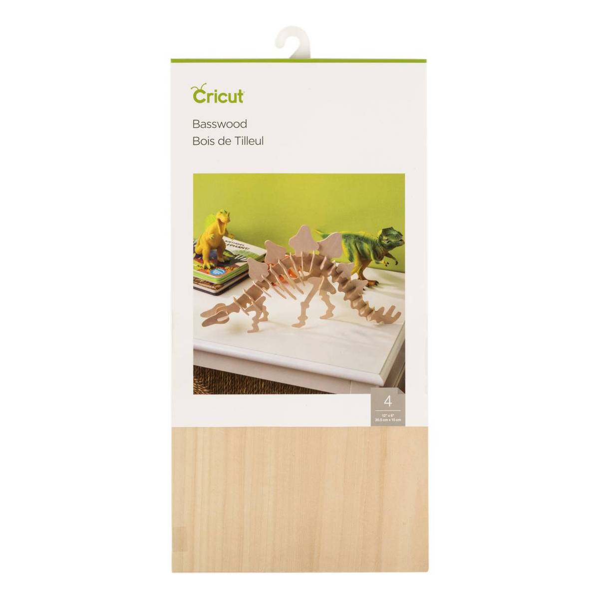Cricut Basswood 6 x 12 Inches 4 Pack