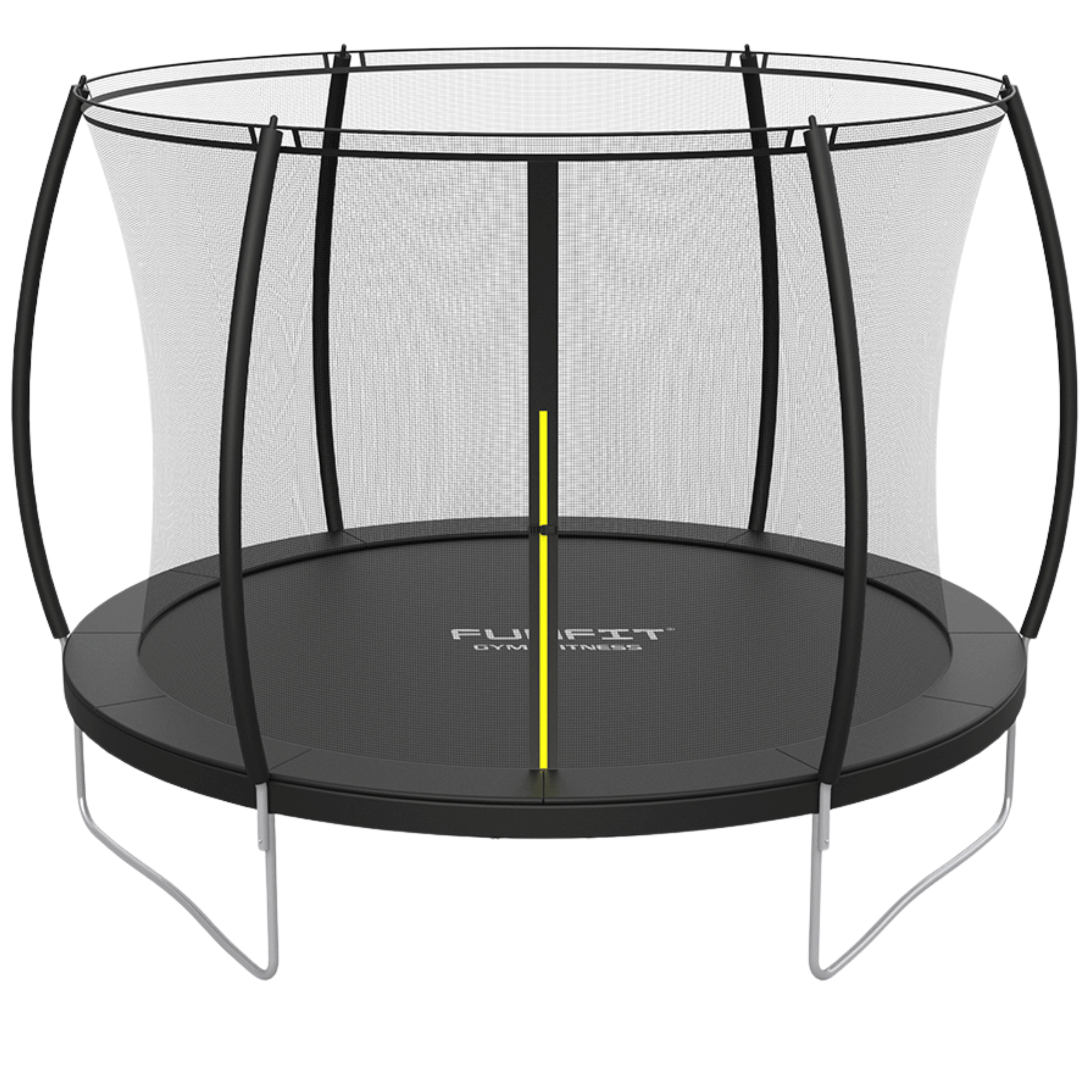 Trampolina Ogrodowa Z Siatka Wewnętrzną 183cm 6ft FUNFIT