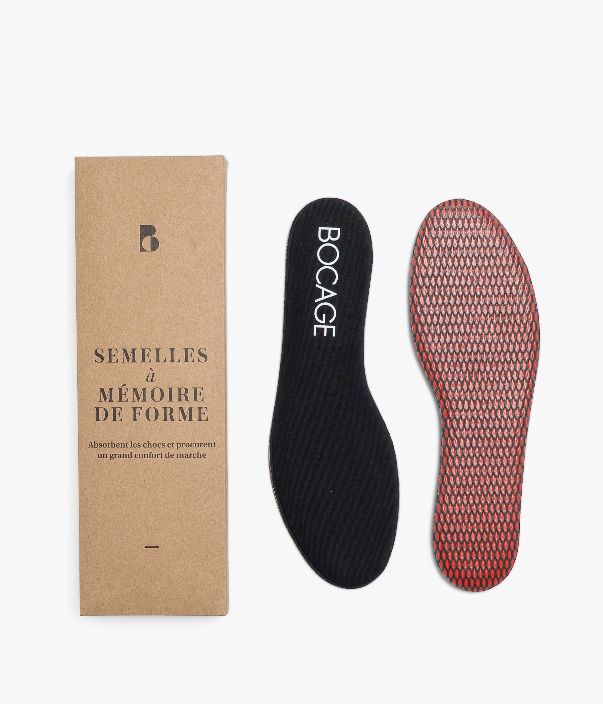 Semelle à mémoire de forme homme