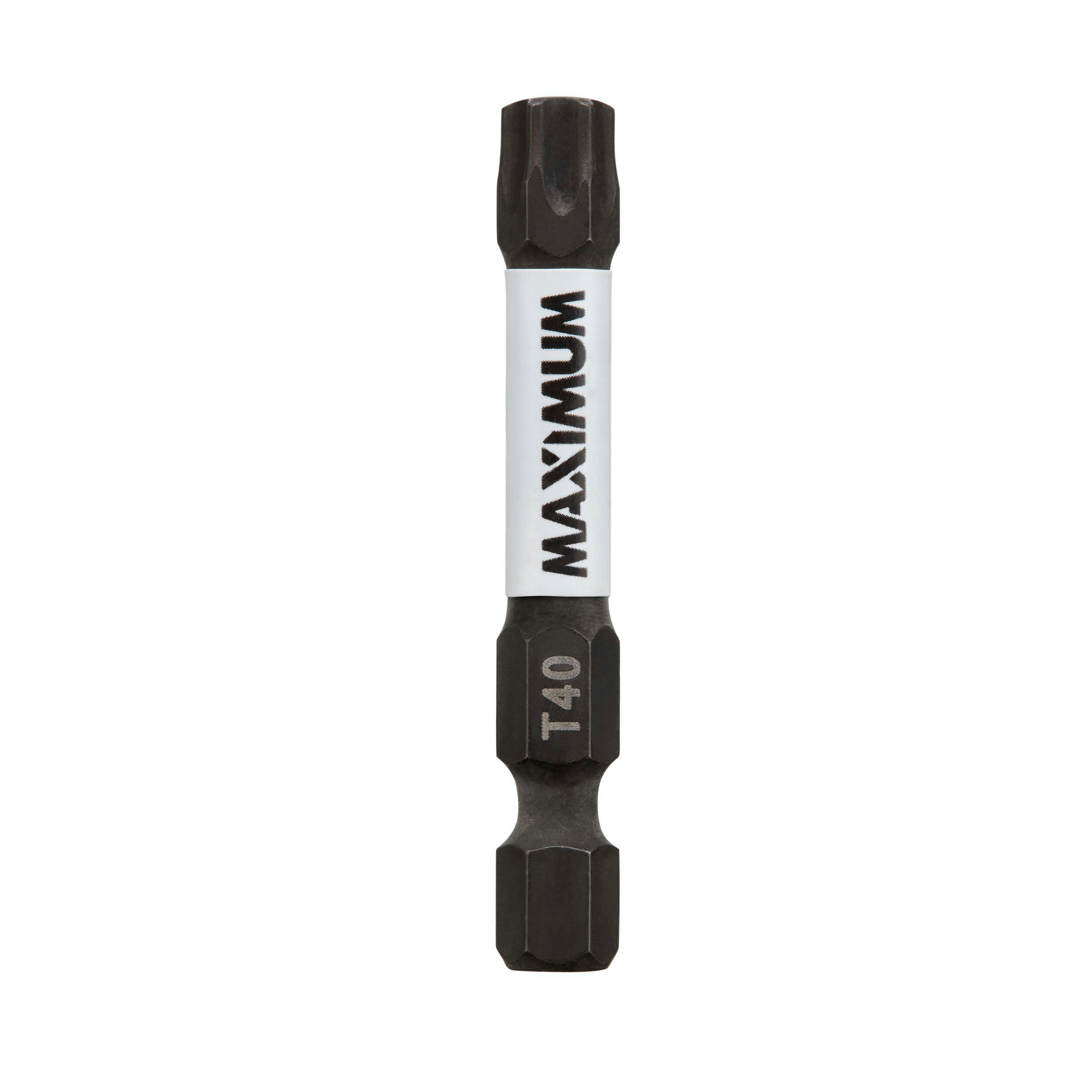 MAXIMUM Torx T40 Screwdriver Bit, 2-in