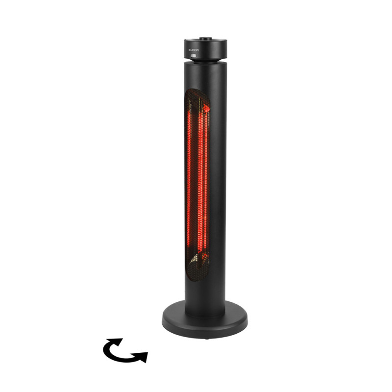 Chauffage de terrasse électrique Golden Shadow Tower 2000 W EUROM