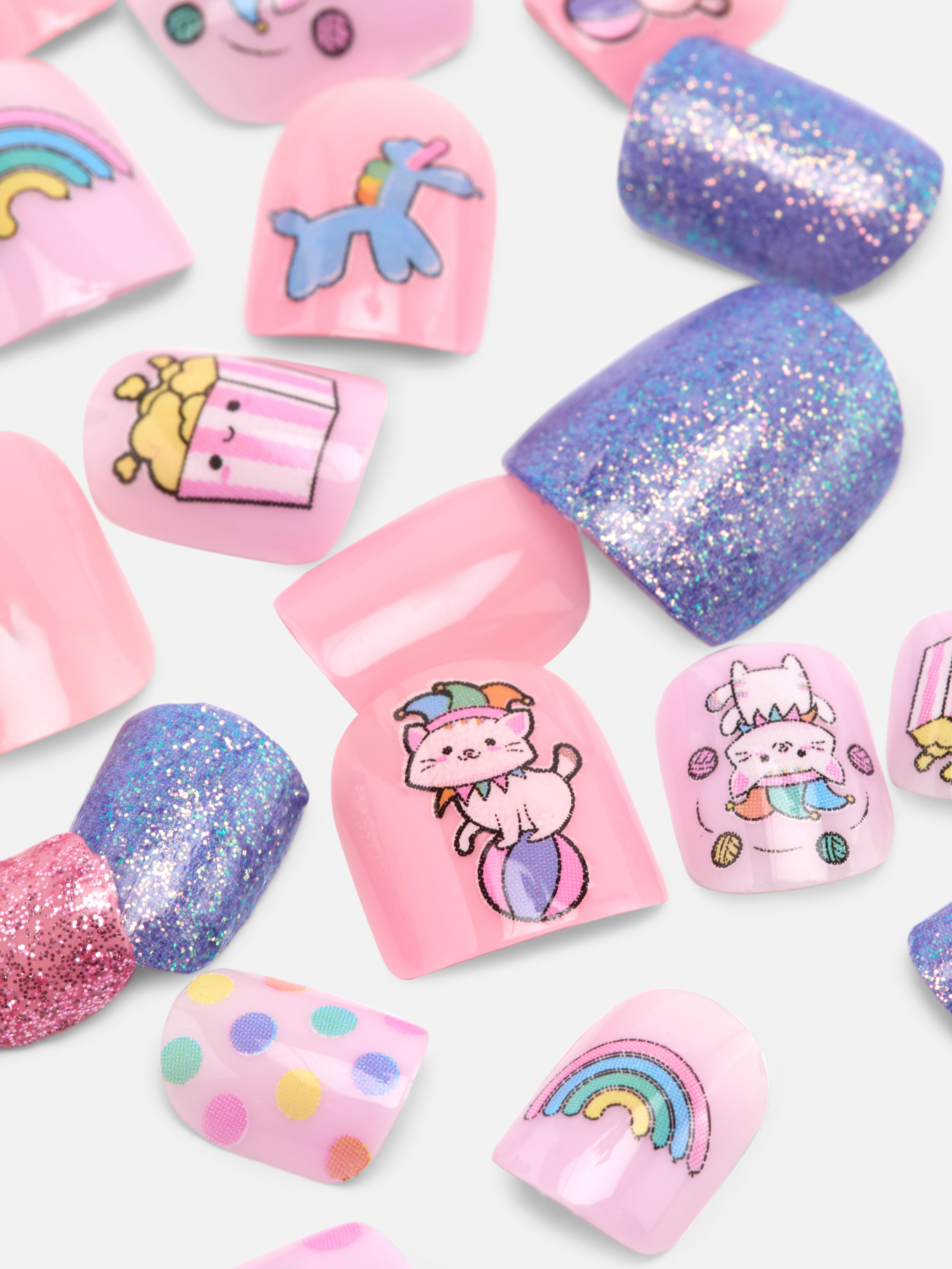 PS... Mini Carnival Press On Nails