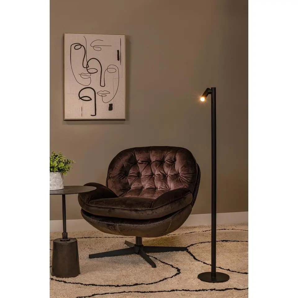 Lucide ANTRIM Leeslamp - Zwart