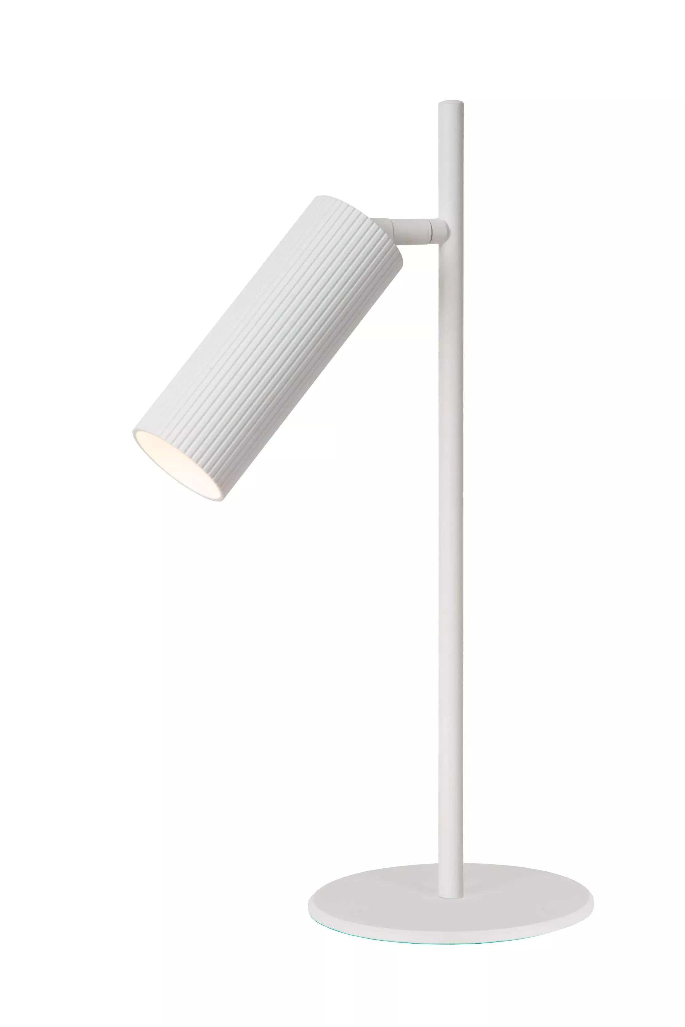 Lampka biurkowabiała Clubs 1xGU10x40W wys:42cm Lucide
