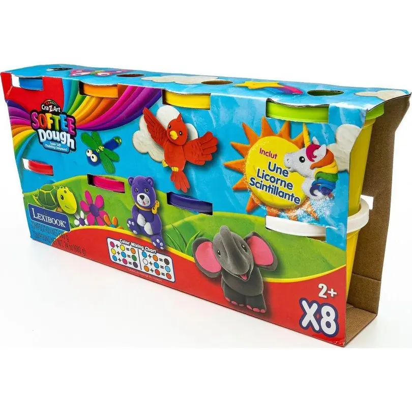 Spielset 8er-Set Softee Dough