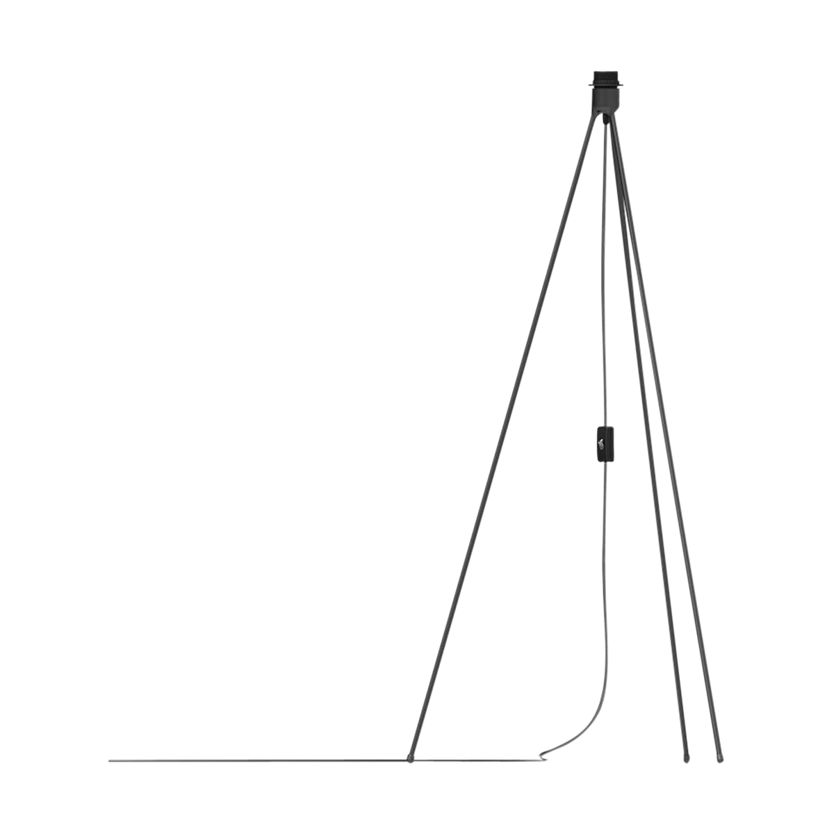 Umage Tripod Floor lampenstandaard black