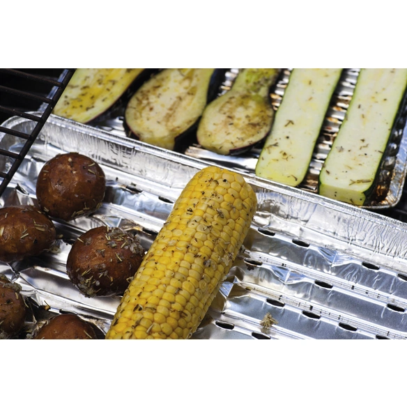 Grillschale, Aluminium, BxHxT: 34 x 2,5 x 23 cm