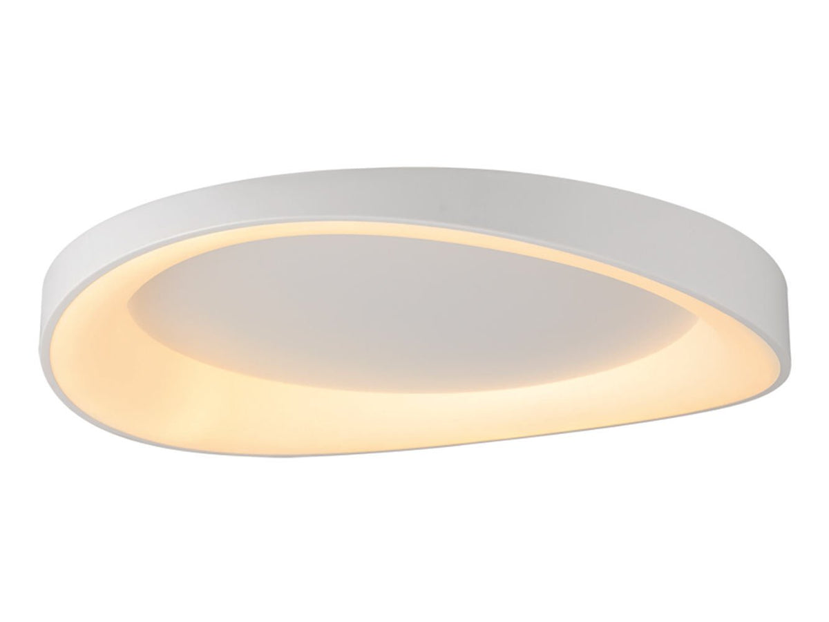 Freelight plafondlamp Duna - 1 lichts - 60 x 10.5  cm - wit