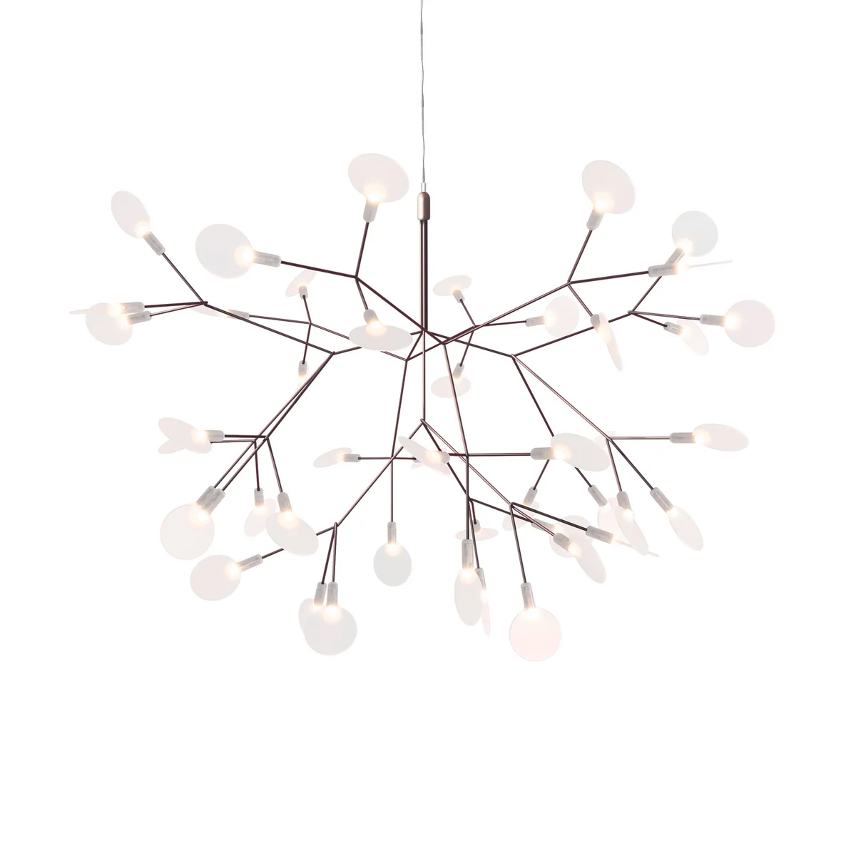 Moooi - Heracleum IlI small Pendelleuchte, Kupfer