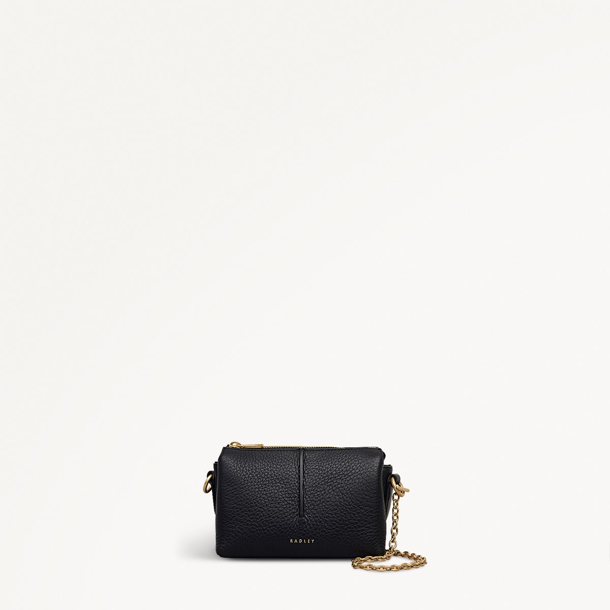 Hillgate Place Leather Small Ziptop Crossbody Bag
