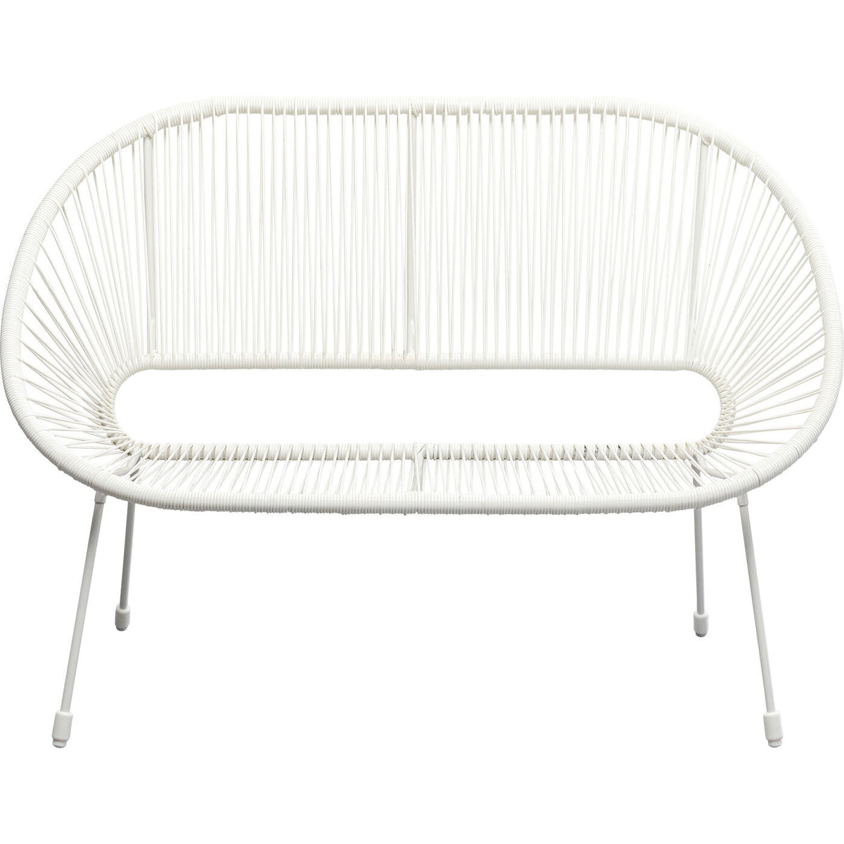 Kare Design Tuinbank Acapulco Mono wit