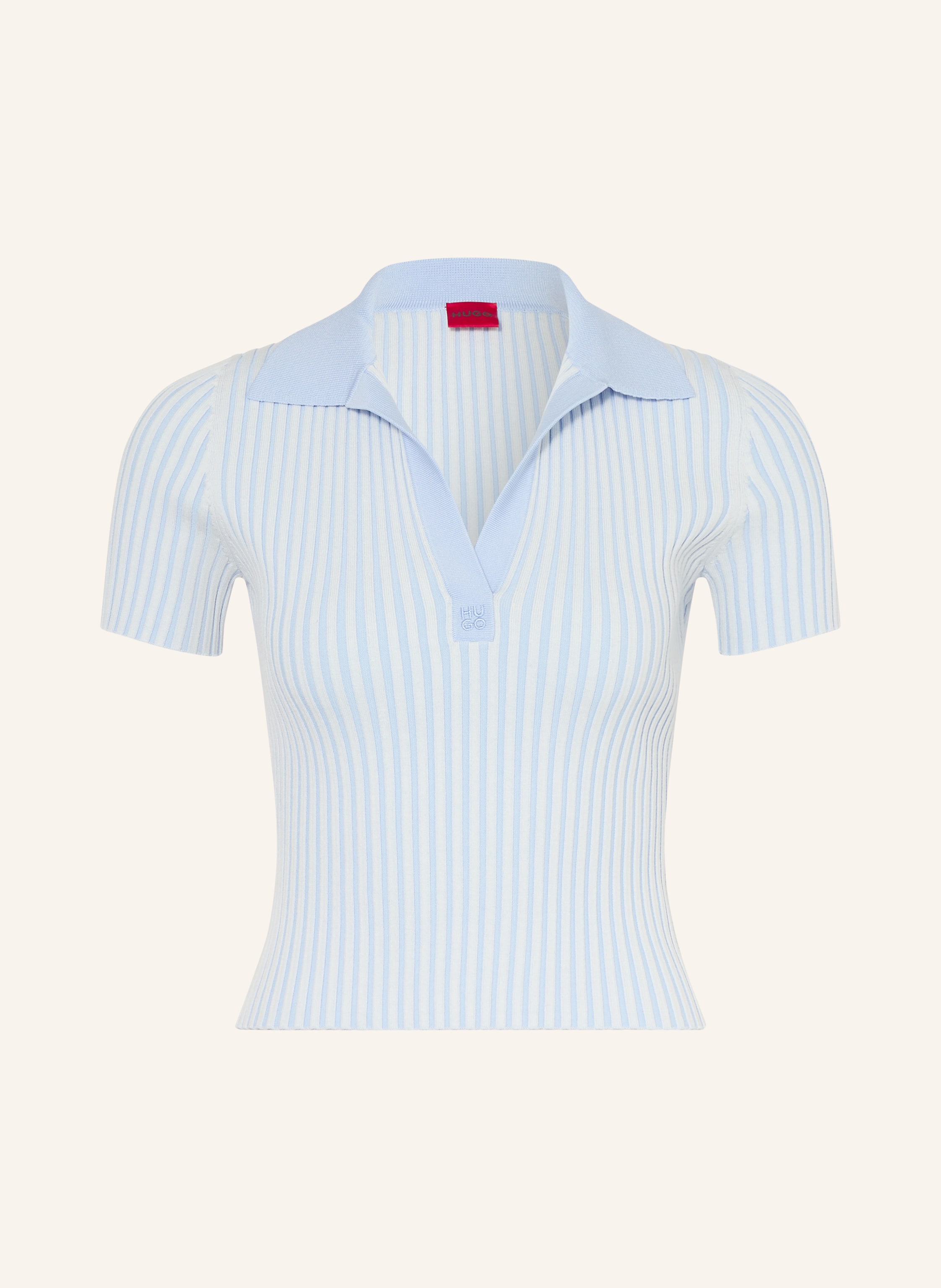 HUGO Strick-Poloshirt SUNSYRA