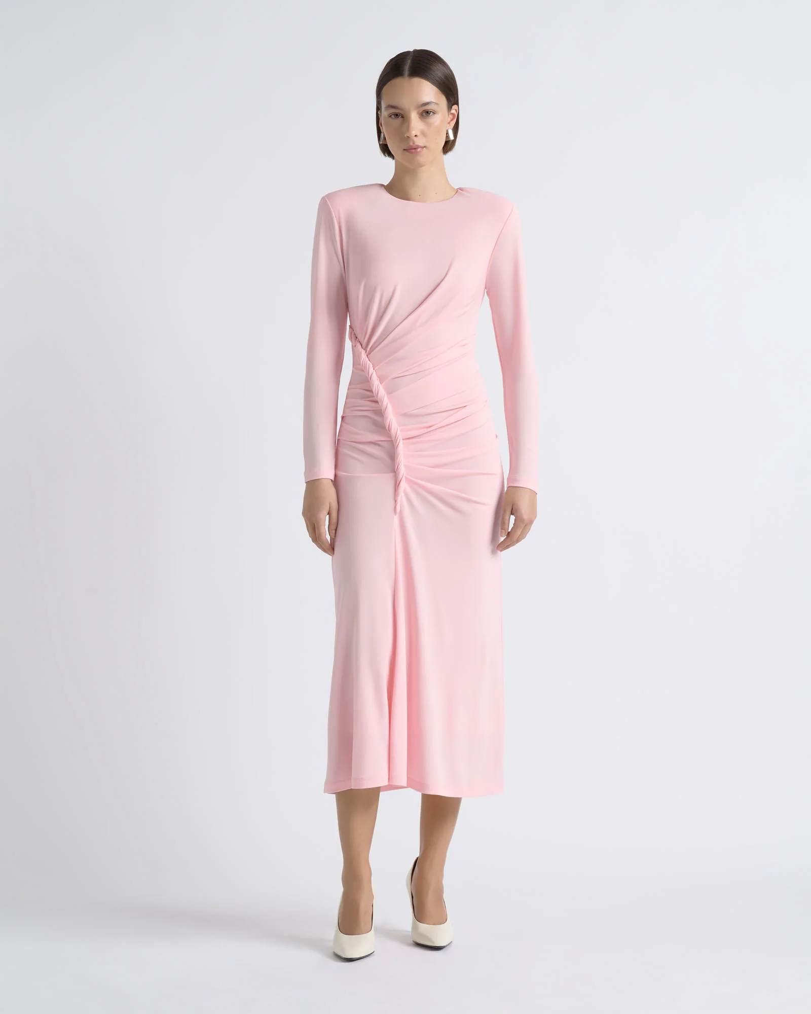 Twist Midi Dress