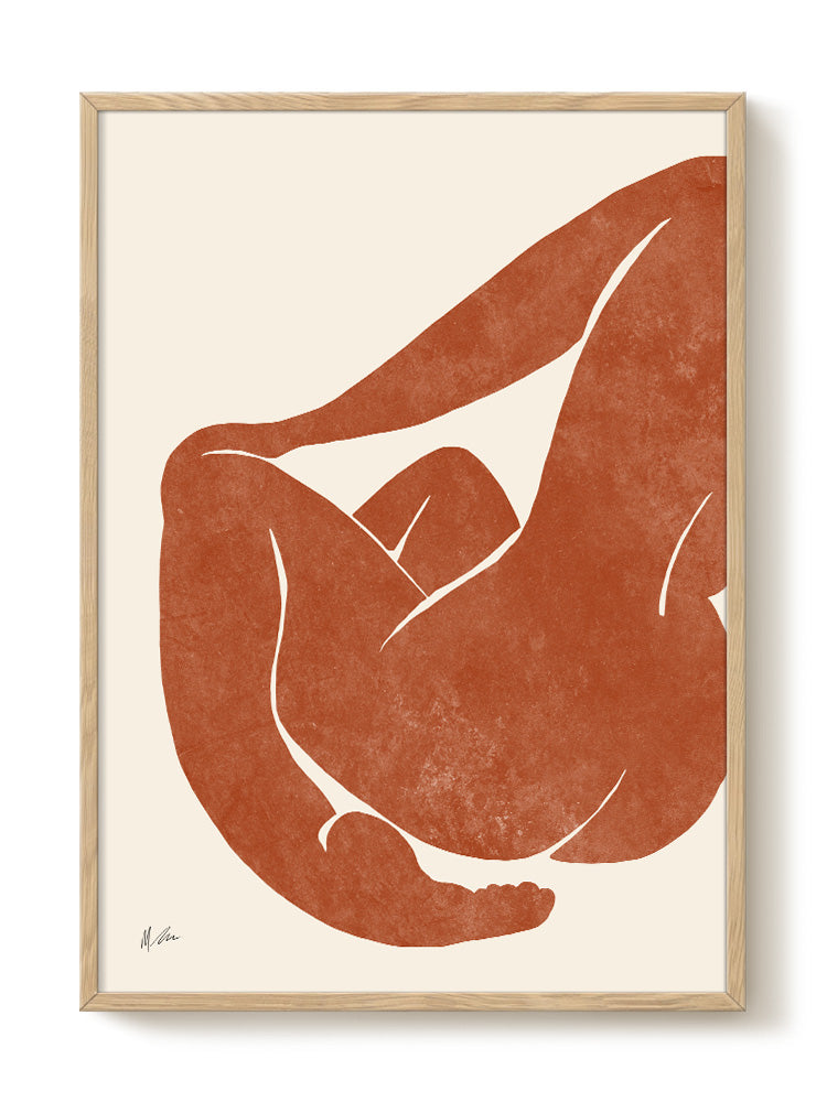 Michelle - Nu Terre - PSTR studio Kunst Poster
