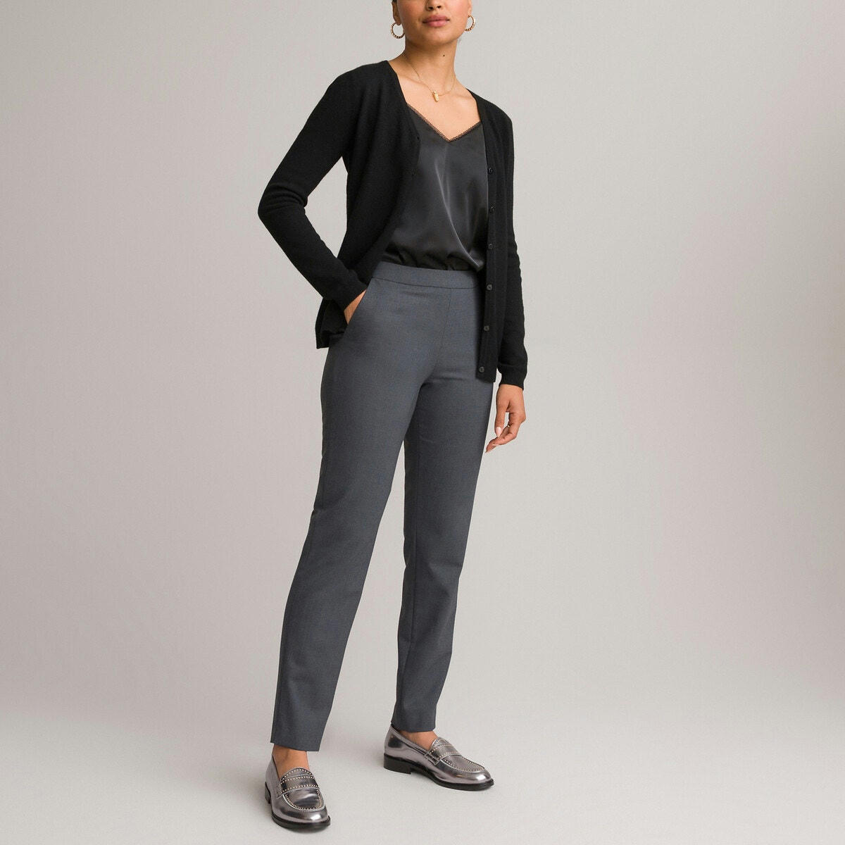 Gilet, fine maille pur cachemire