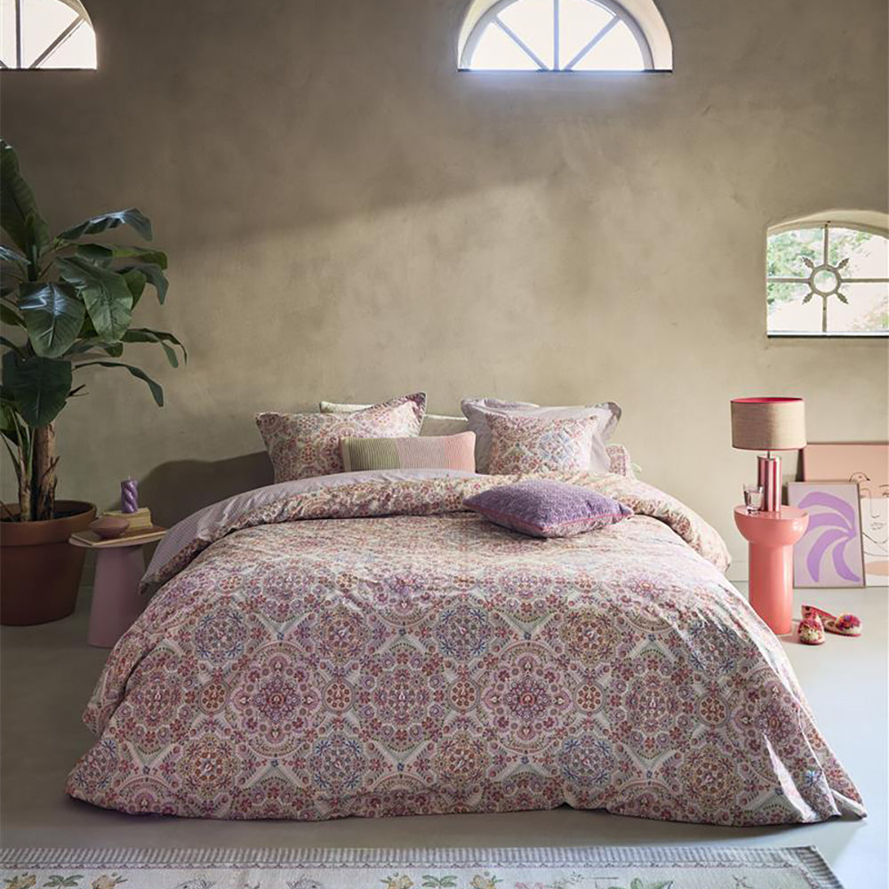 Pip Studio El Bordado Dekbedovertrek 140 x 200/220 cm - Roze