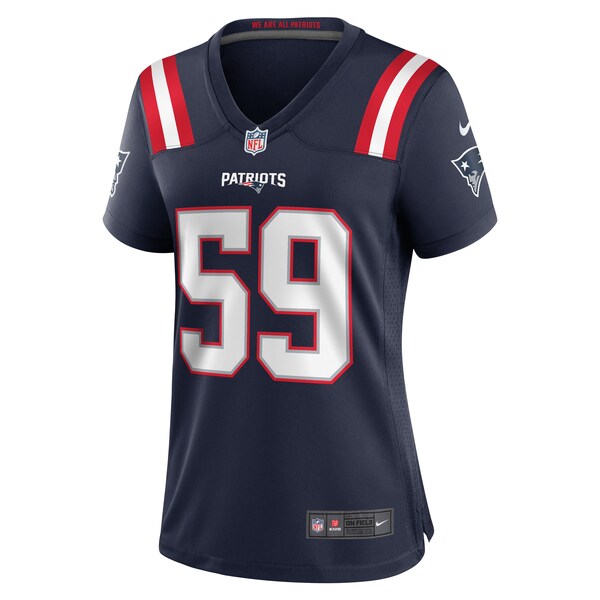 Vederian Lowe New England Patriots Nike Women's Team Game Jersey -  Navy