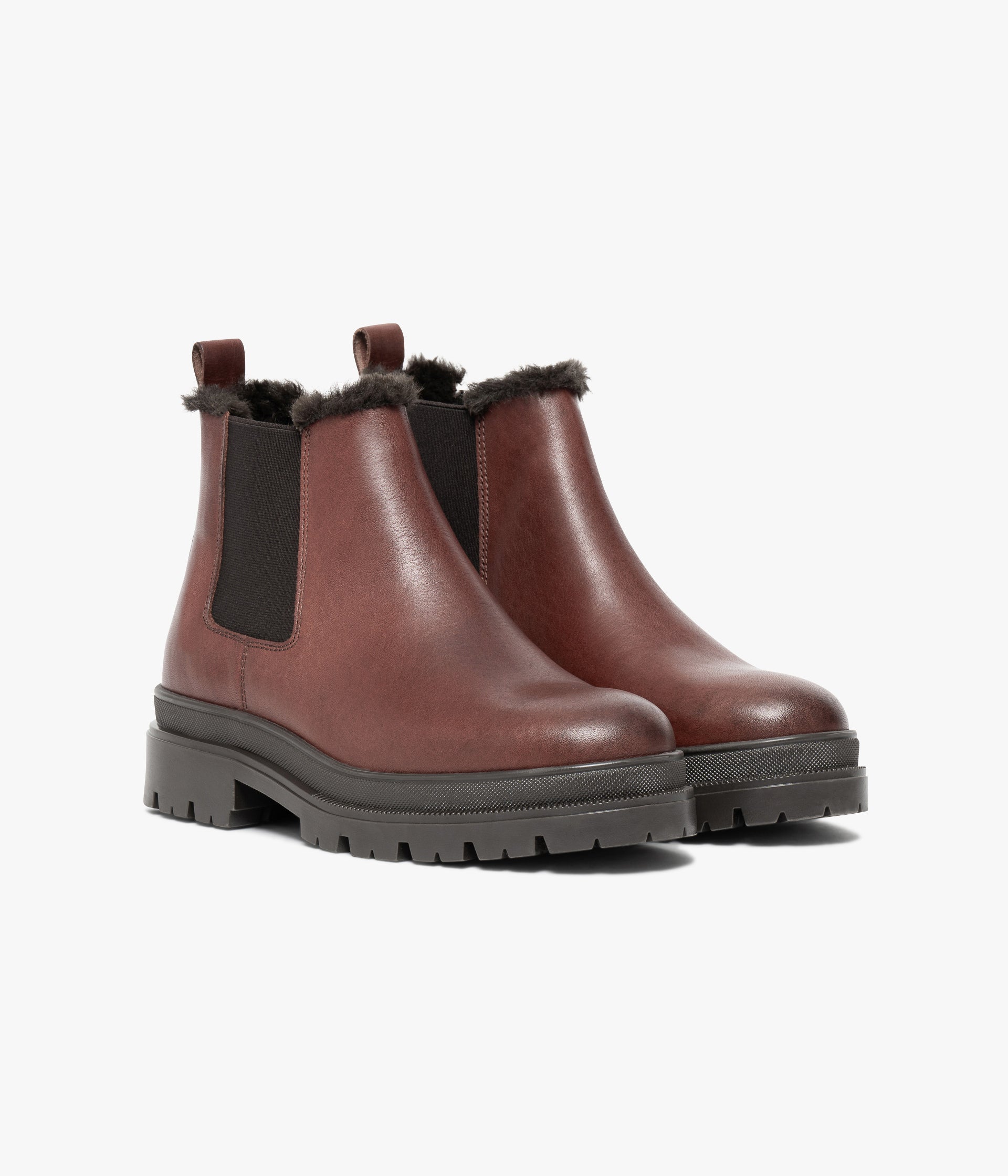Chelsea boots Sachel cognac