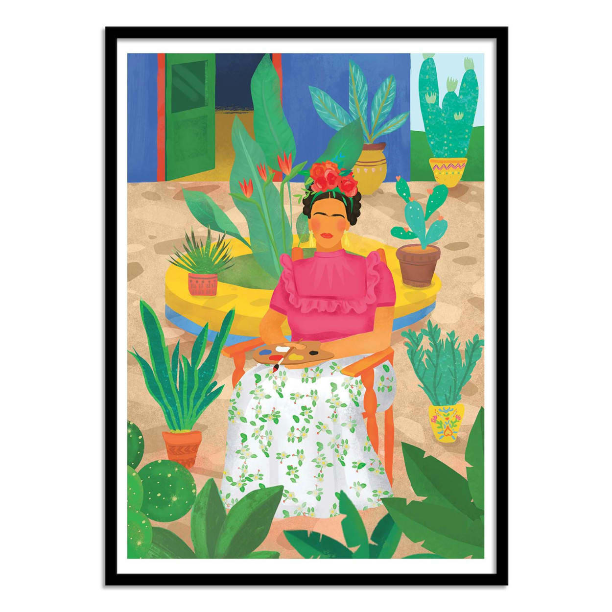 1X - FRIDA - PETRA LIZDE - Affiche d'art 50 x 70 cm