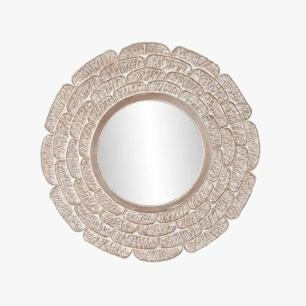 Espelho Decape Branco D90 MANDALA