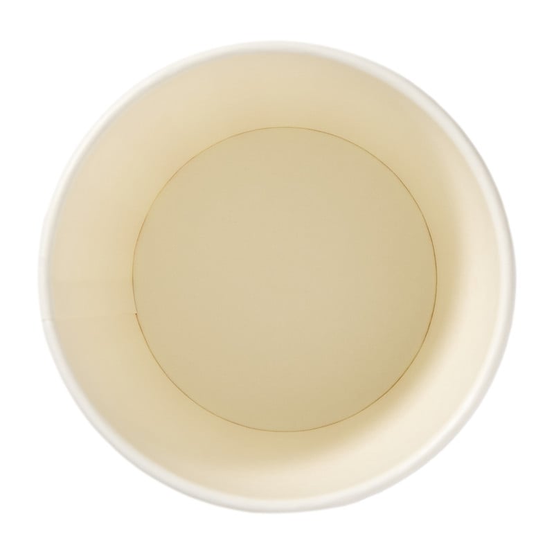 Papieren bekers - gestreept - set van 8