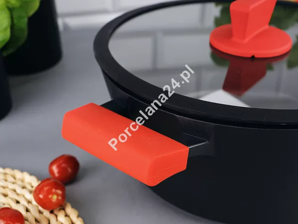 Garnek z pokrywą 28 cm / 5 L ZWIEGER - Obsidian 1Z.OB.G28
