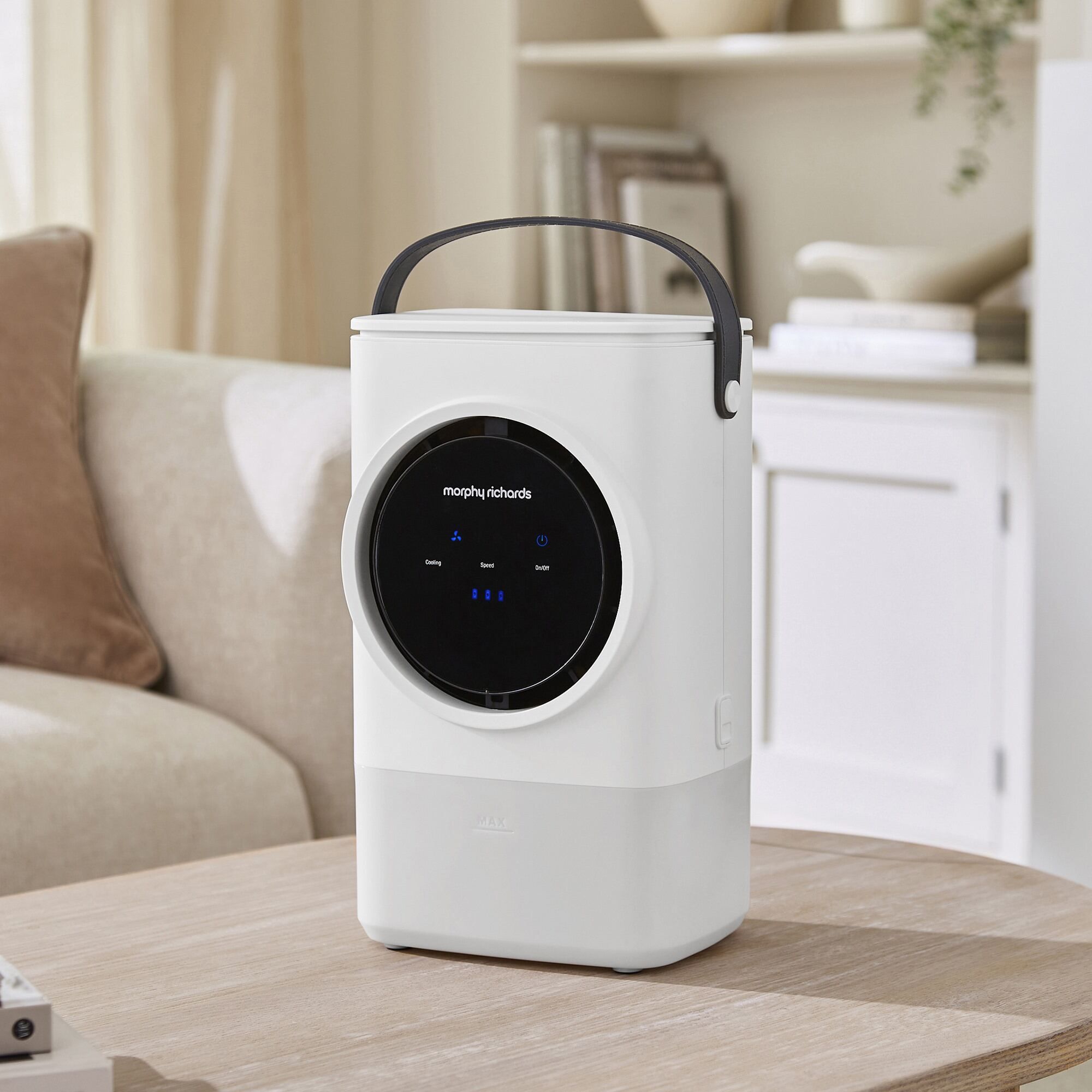 Morphy Richards Flexi Freeze 1L Rechargeable Travel & Desk Top Mini Air Cooler
