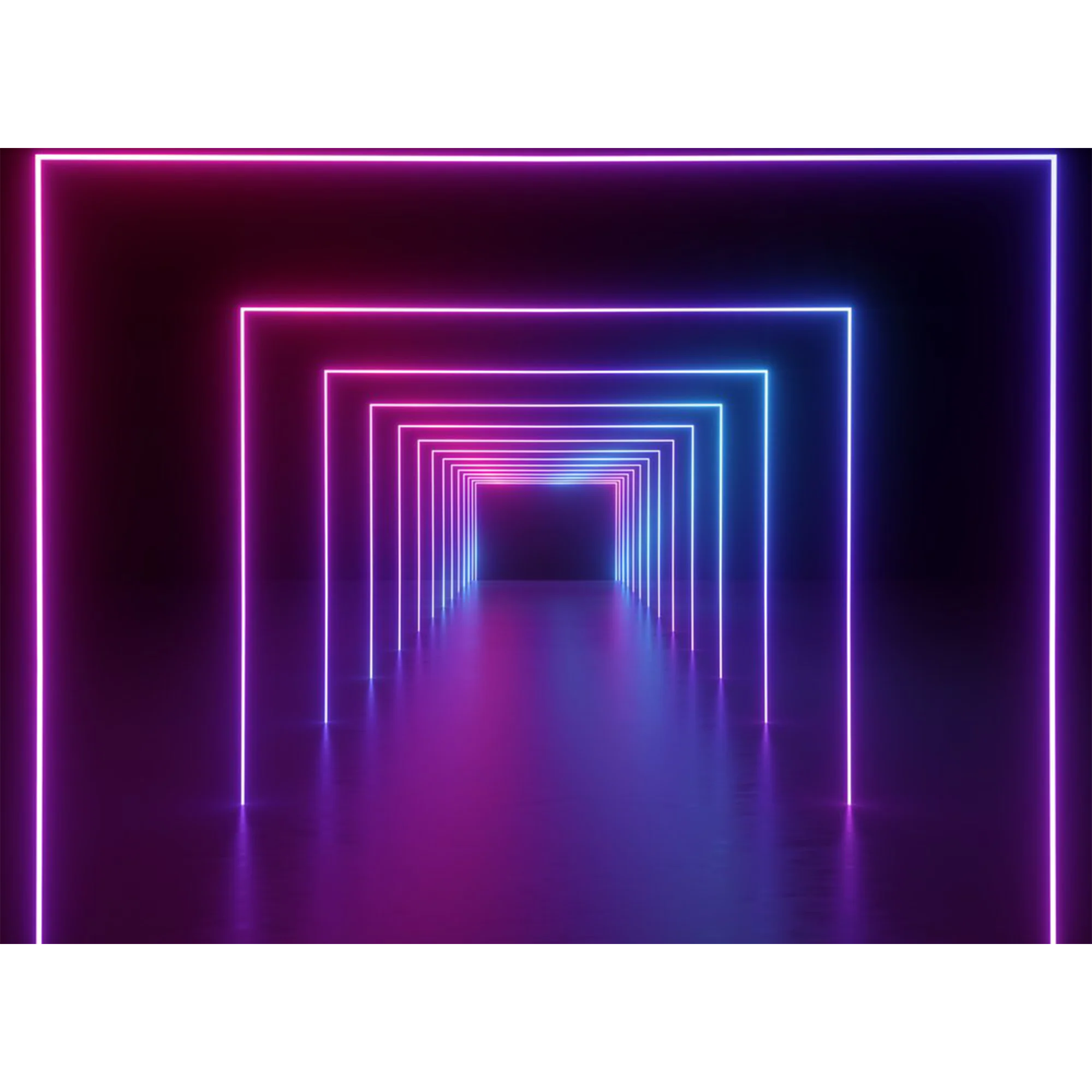 Papier peint panoramique XL NEON LIGHTS 350 x 255 cm