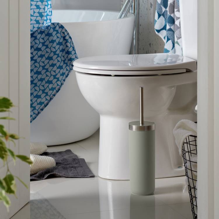 Habitat Toilet Brush - Grey and Silver