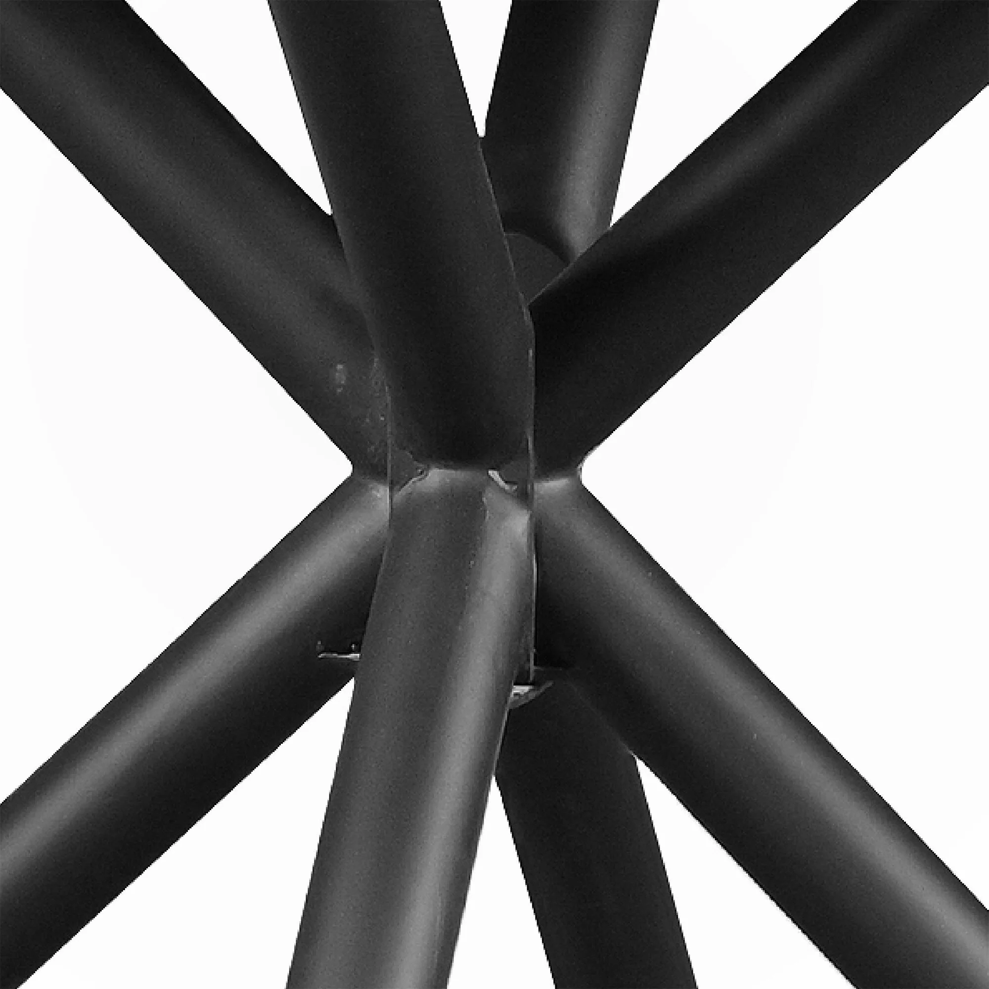 48 Inch Handcrafted Dining Table, Solid Mango Wood