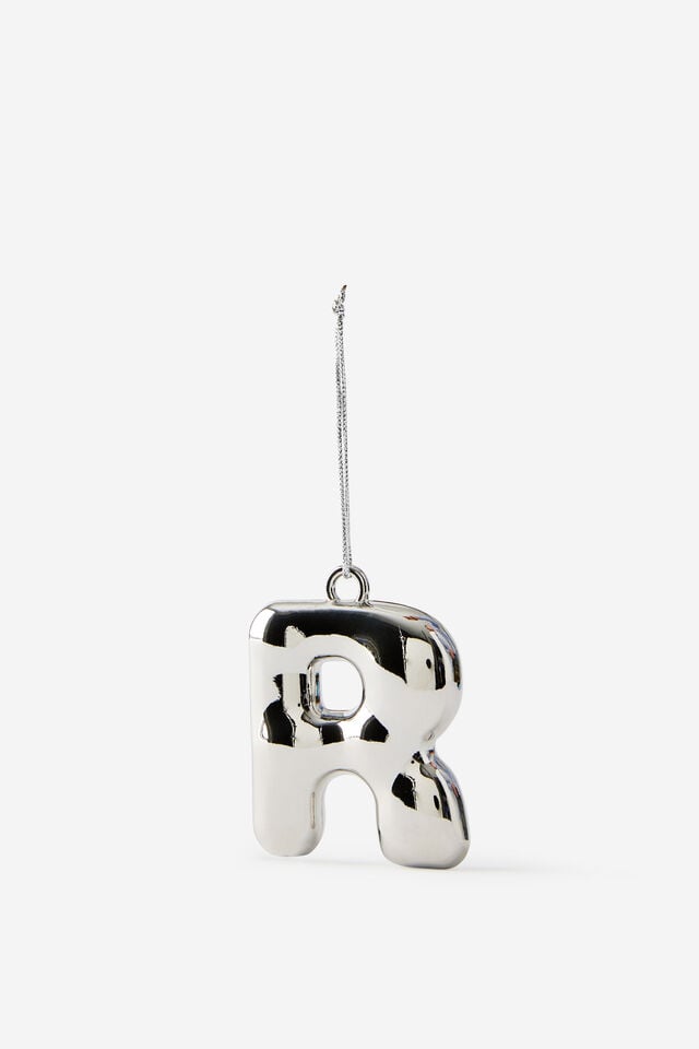 Alphabet Christmas Ornament