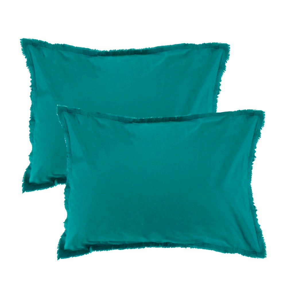 ZORA CANARD - Housse de couette pur coton 50x70 2 taies