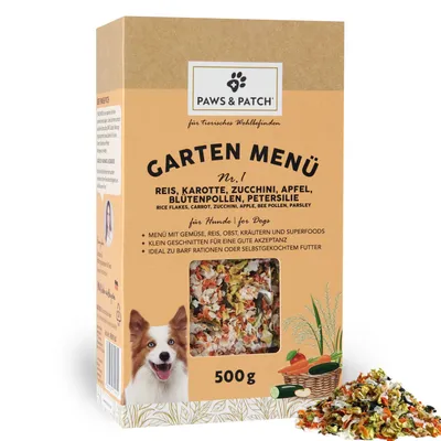 PAWS & PATCH Garden Menu for Dogs