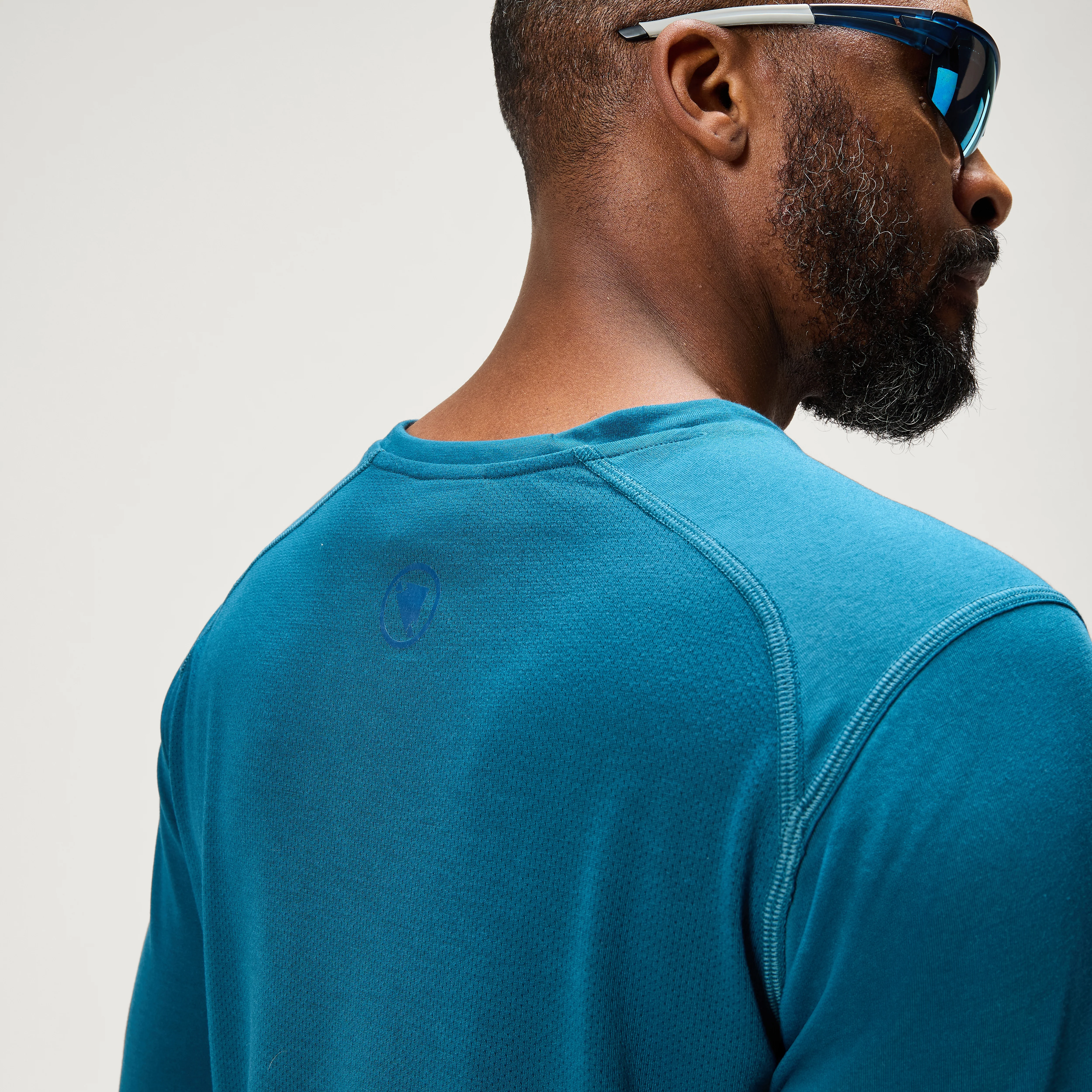 Men's Loop L/S Tech Tee - Barra Blue