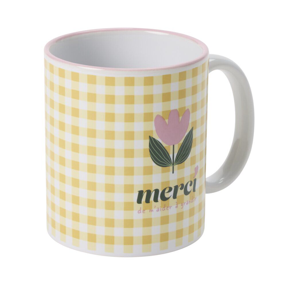 Mug remerciement Merci pour cette année 350ml céramique à motif (3 modèles)