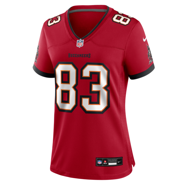 Caden Prieskorn Tampa Bay Buccaneers Nike Women's Team Game Jersey -  Red