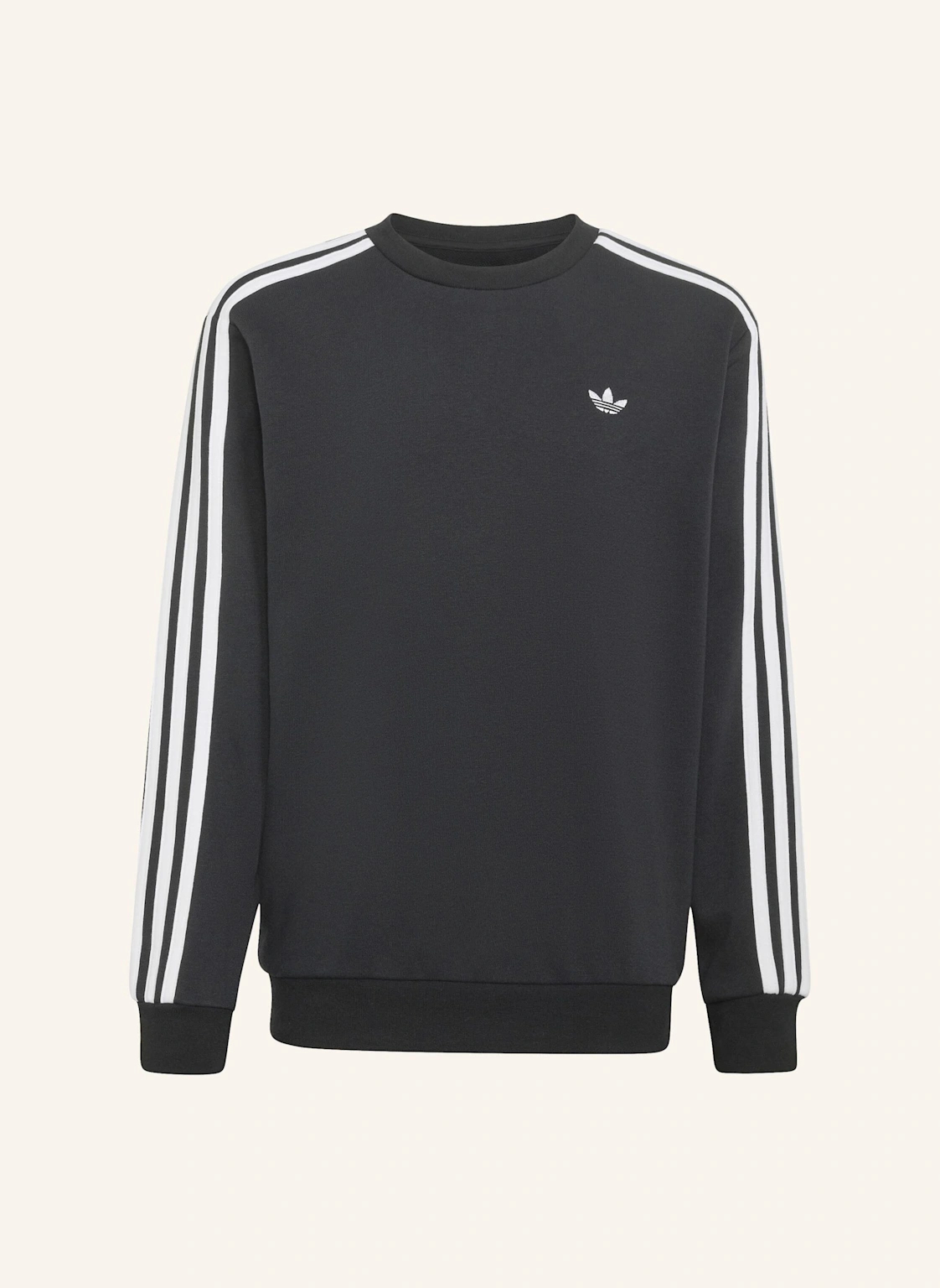 adidas Originals LOCKERES 3-STREIFEN RUNDHALS-SWEATSHIRT