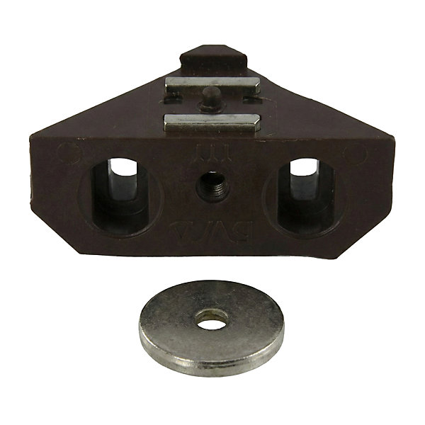 Locqueteau d'angle Diall coloris marron charge supportée 4 kg