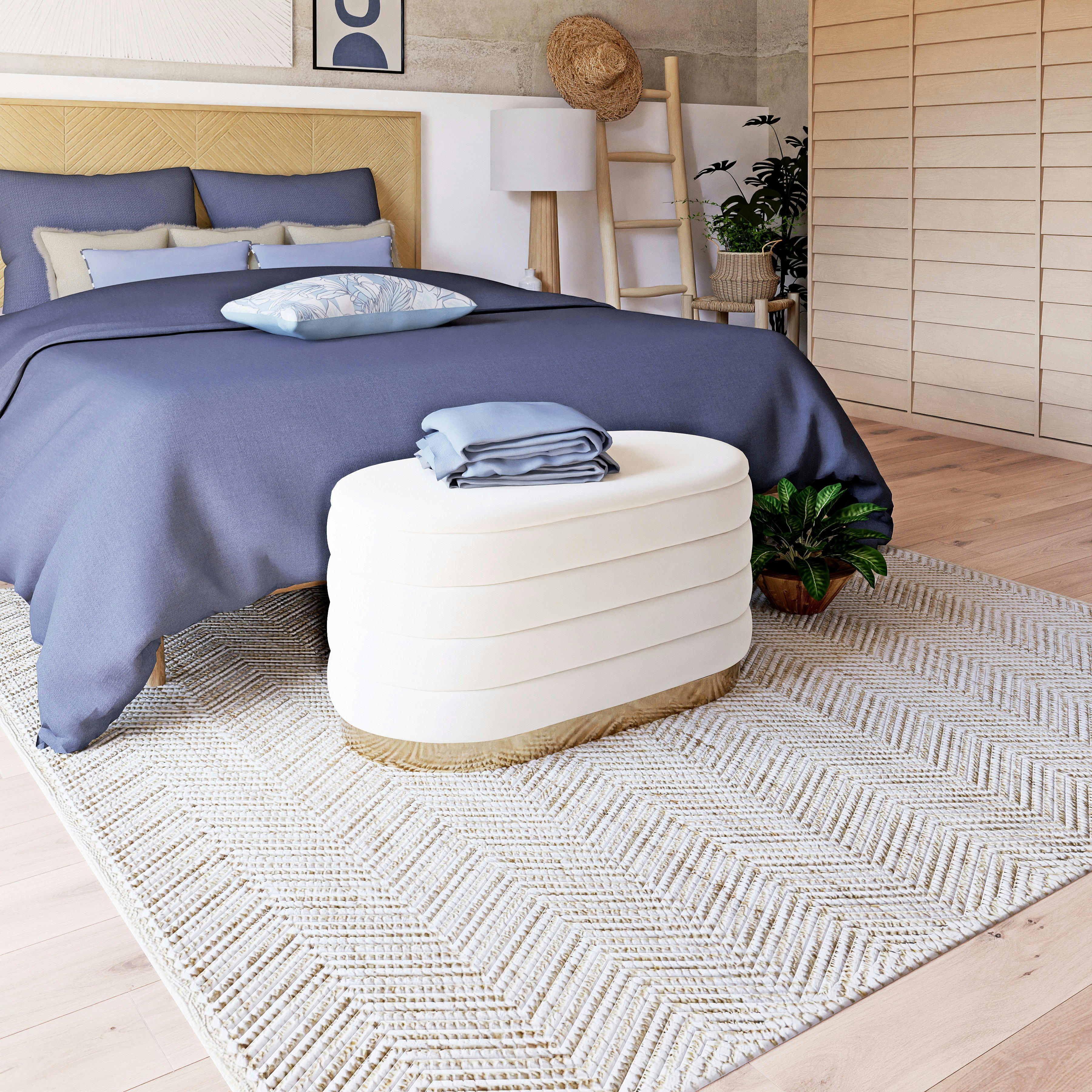 - Parure de lit en lyocell bleu marine 240x220