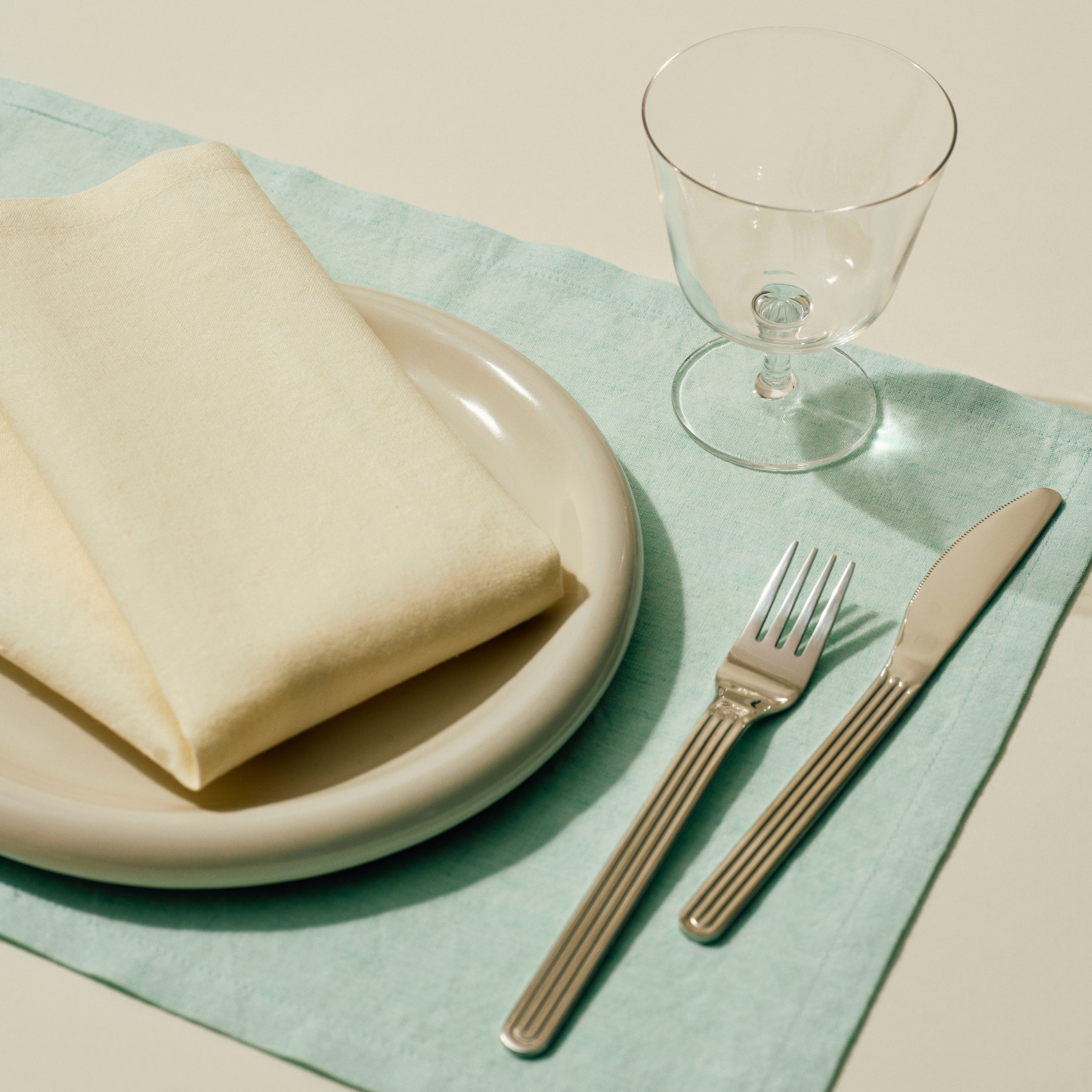 HAY Tavolo Placemats / Servetten - Set van 4 - Soft Yellow