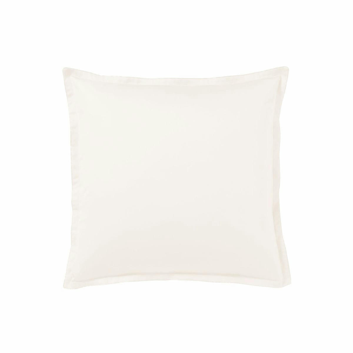 TEOPHILE - Taie d'oreiller en satin de coton hermine 65x65