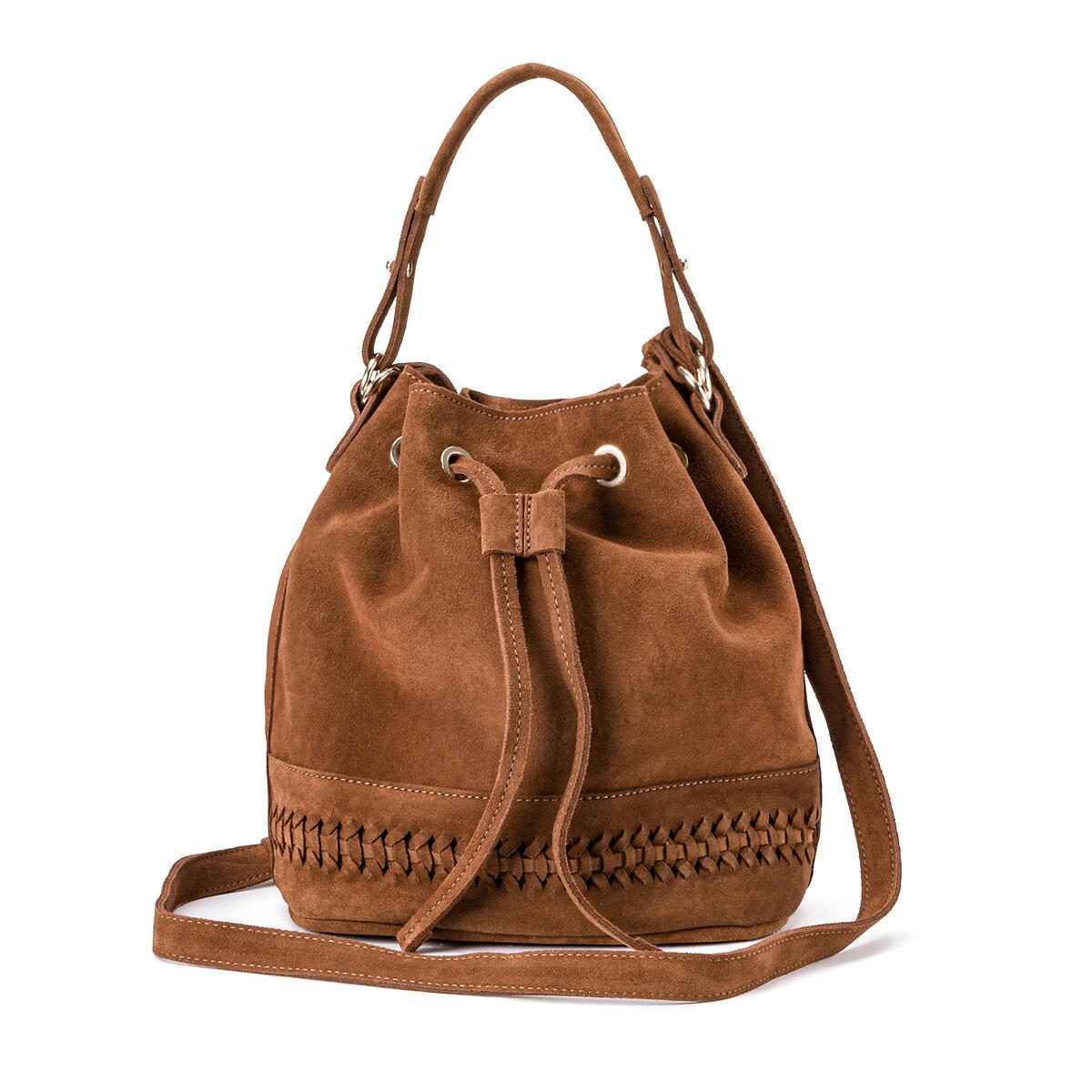 Sac seau en cuir fabriqué en Europe