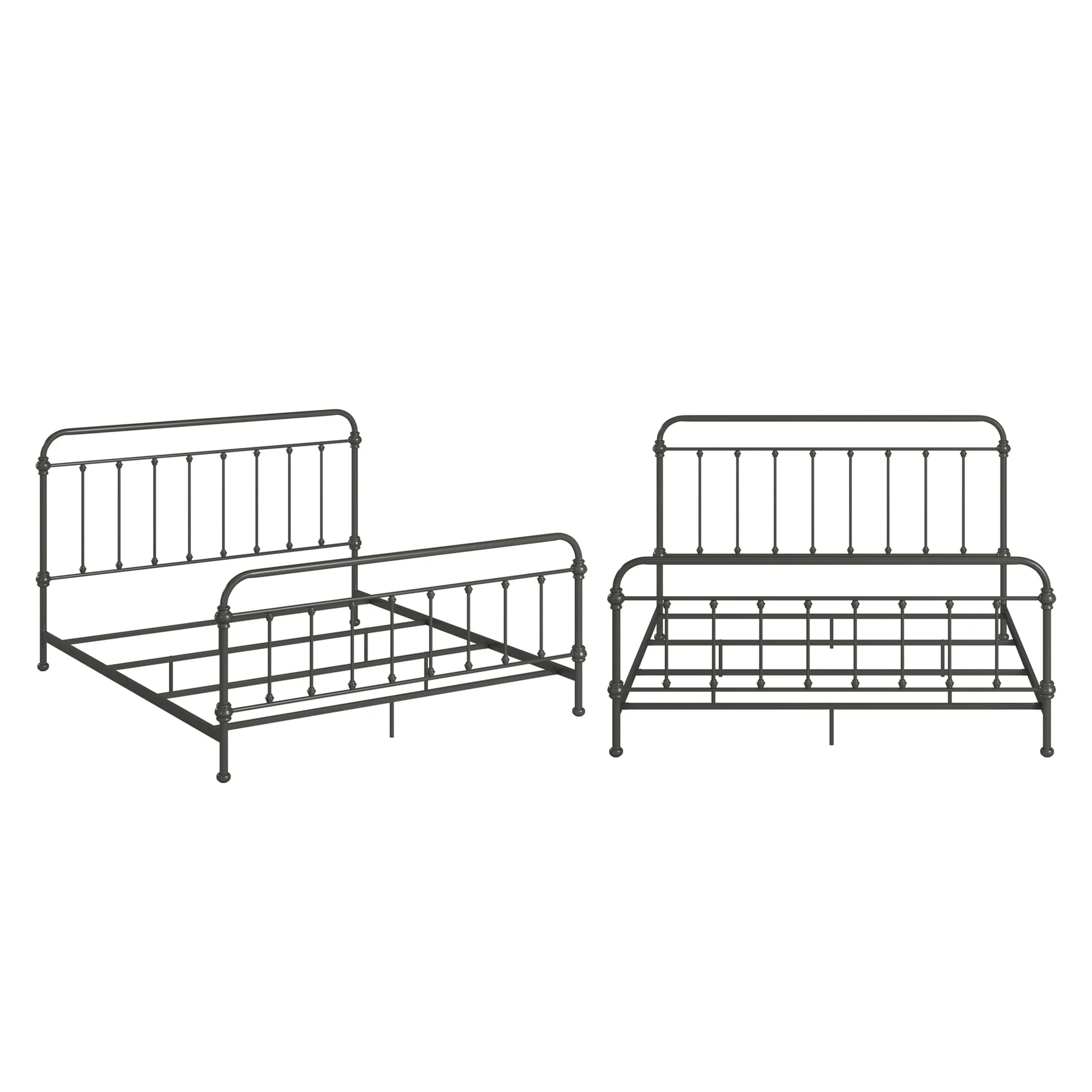 Vilnius Antique Graceful Victorian Iron Metal Bed