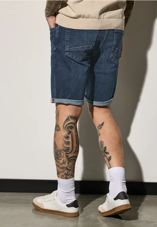 Stretch Jeansshorts