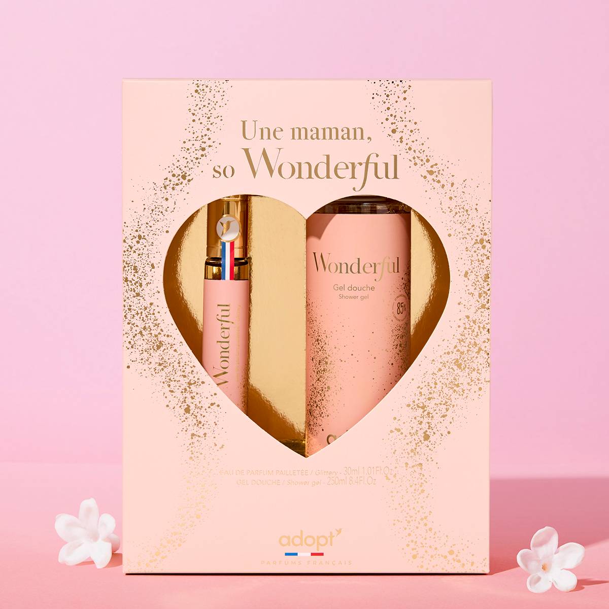 WonderfulCoffret eau de parfum 30 ml   gel douche 250 ml