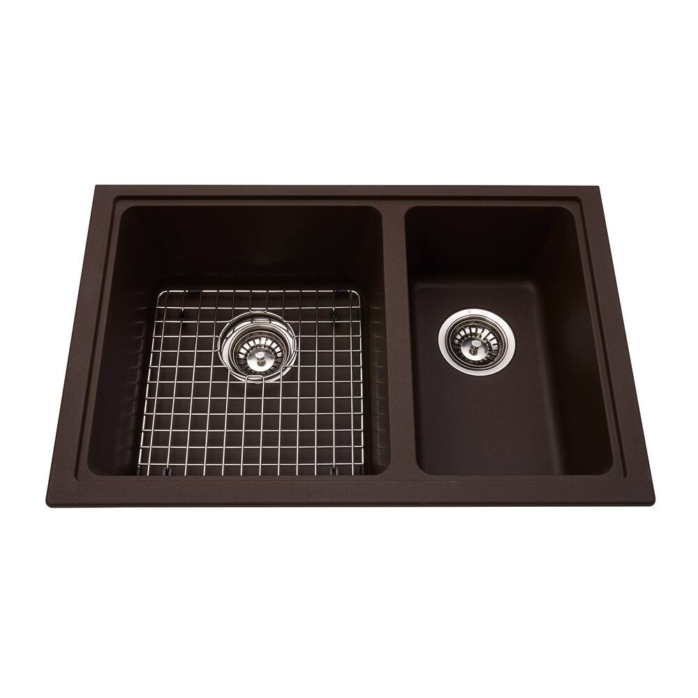 Kindred Mythos Kitchen Granite Undermount Combination Sink